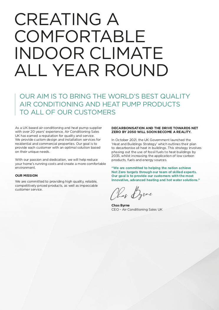 Gree Air Conditioning Products in the UK